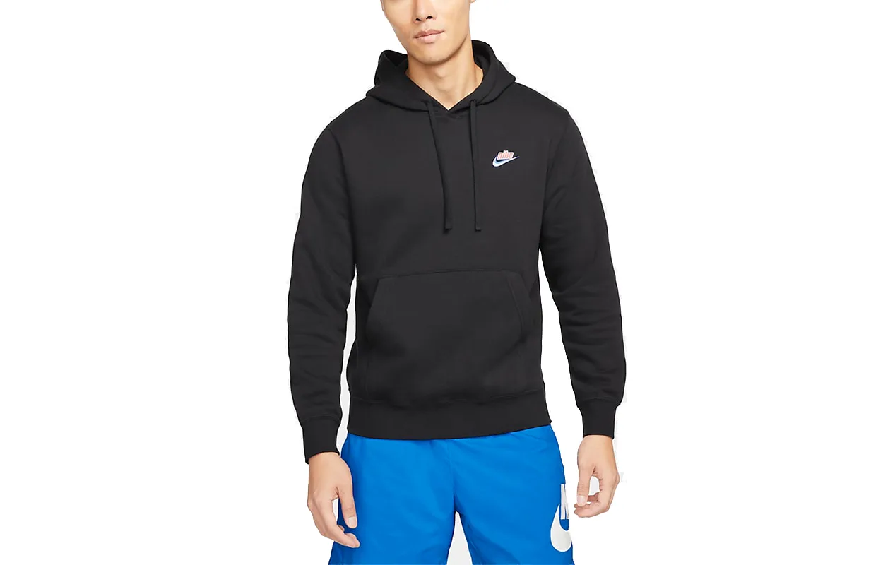 Спортивный худи с флисовой подкладкой Keep It Clean Casual Sports Nike, черный — фото 4