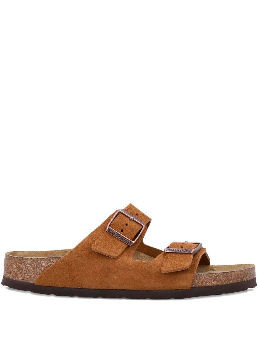 

Сандалии Arizona с пряжками Birkenstock, коричневый