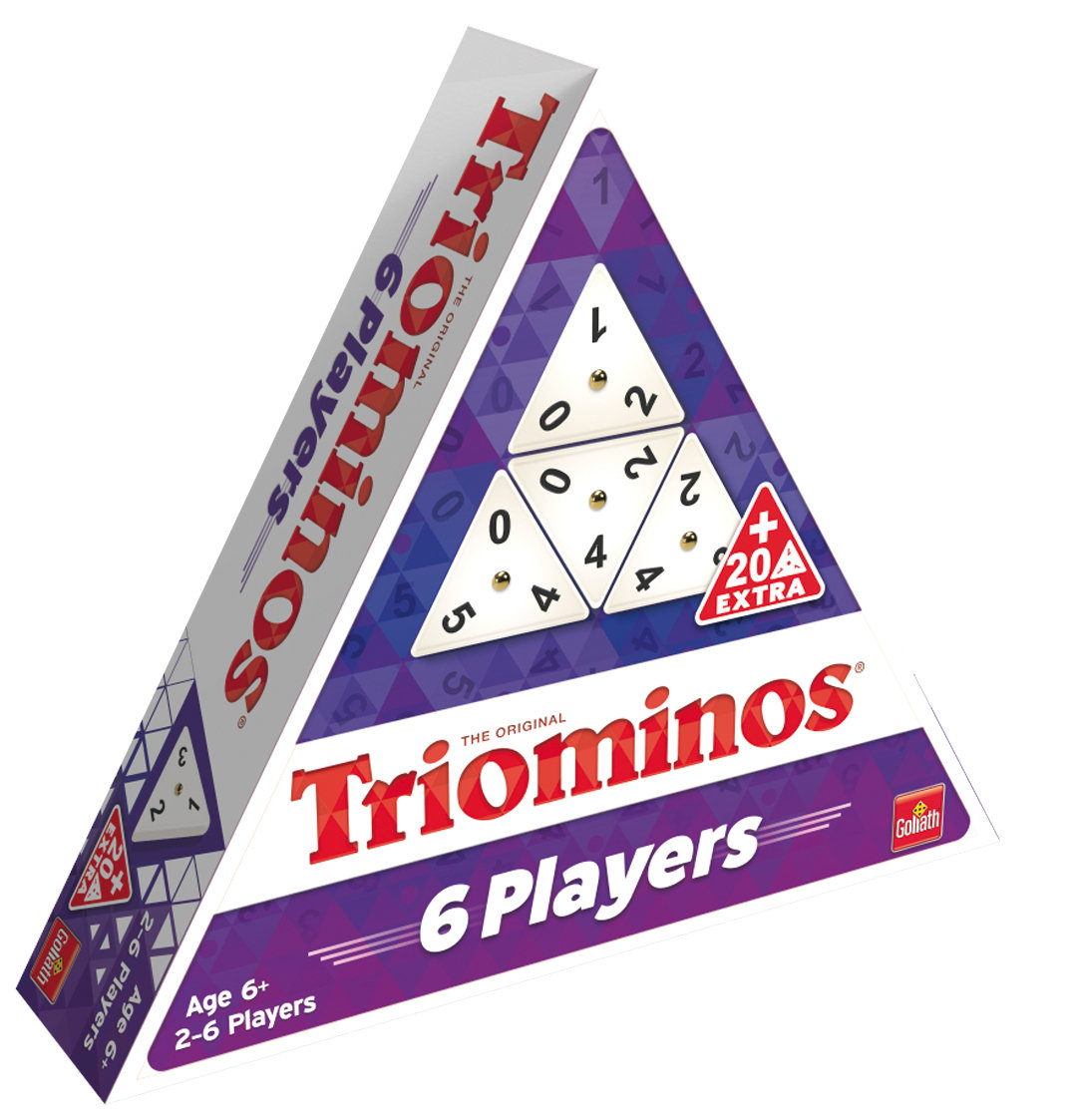 

Triominos 6 игроков, игра-головоломка, Goliath Games