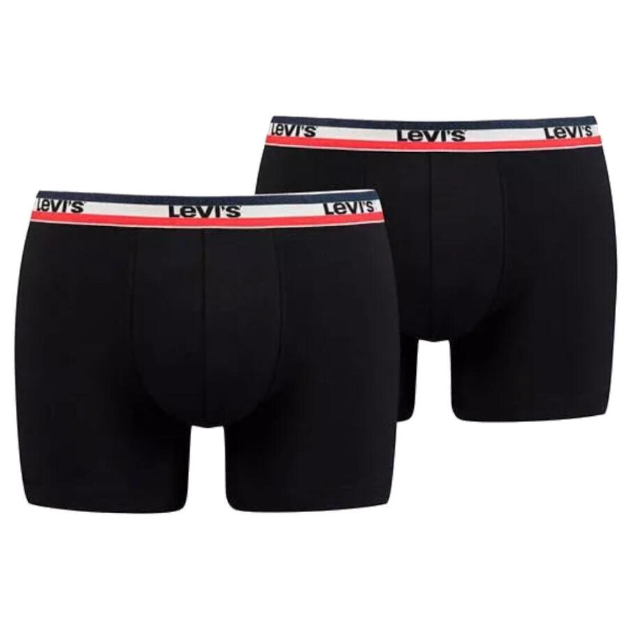 

LEVI'S Комплект из 2 мужских трусов-боксеров Levis SPRTSWR LOGO BOXER BRIEF, трусы-боксеры
