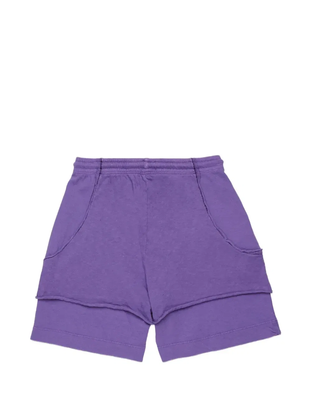 Шорты с кулиской и логотипом Myar Kids, фиолетовый — фото 2