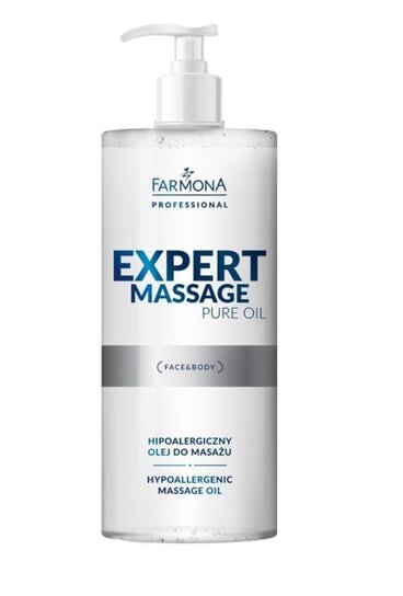 

Гипоаллергенное массажное масло 500мл. Farmona EXPERT MASSAGE PURE OIL (Face&Body), Farmona Professional