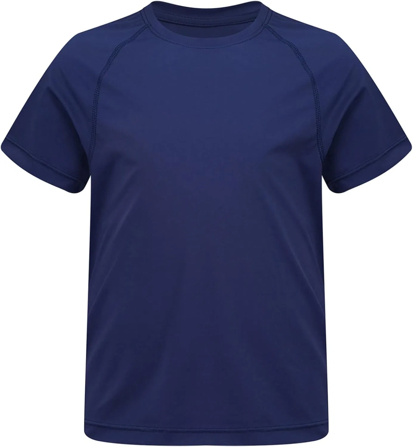 Футболка детская спортивная, быстросохнущая, JanJean, набор 1 шт, Navy Blue