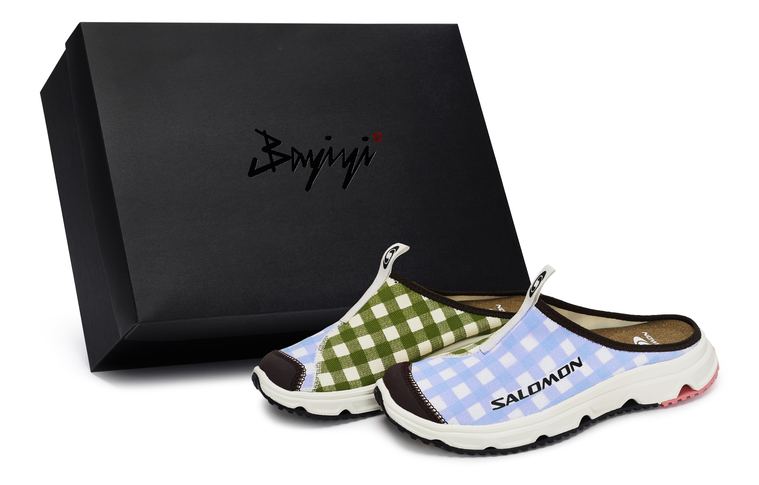 SALOMON Сандалии RX Slide 3.0 без специальных функций, закрытые, унисекс, бежевые, синие, зеленые, коричневые
