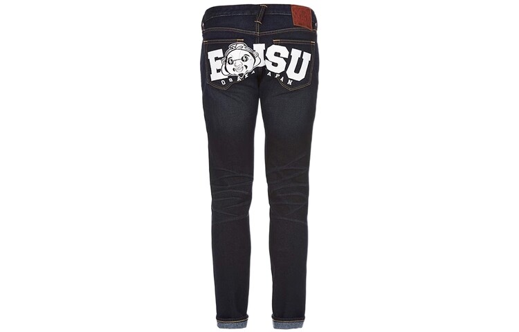 

Джинсы мужские деним синие Evisu, синий
