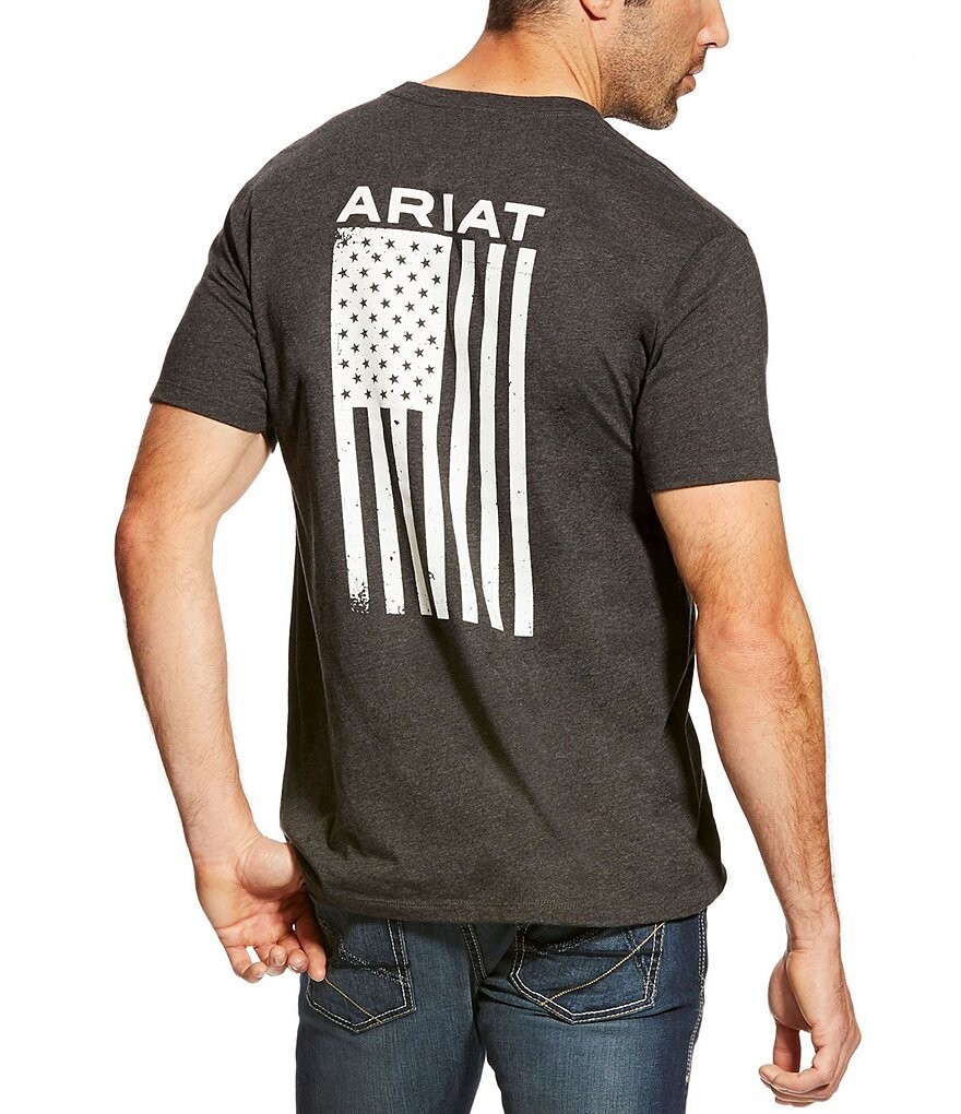 

Футболка Ariat Freedom с короткими рукавами, черный