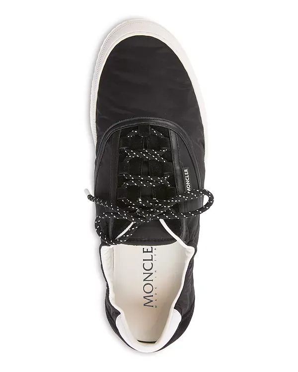 Низкие кроссовки Vera Leisure Moncler, Black — фото 2