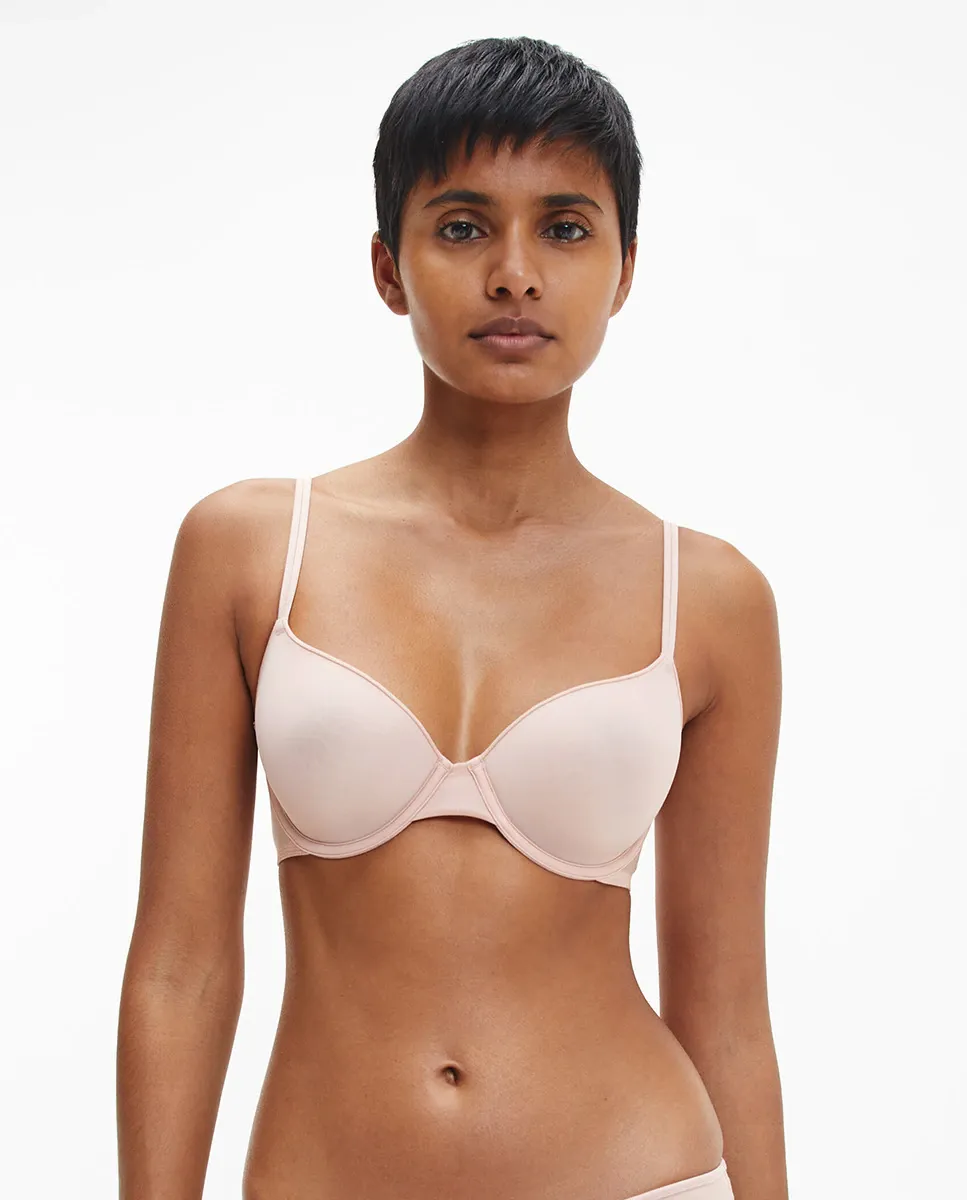 

Классический бюстгальтер на косточках - Sheer Marquisette Calvin Klein, розовый