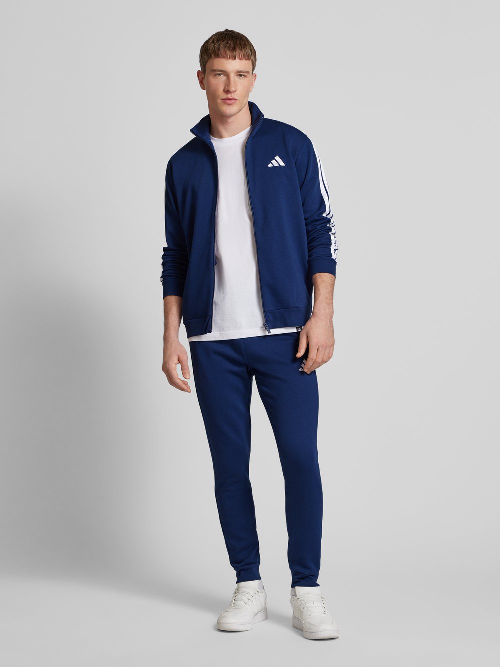 

Спортивный костюм с вышитым логотипом ADIDAS SPORTSWEAR, темно-синий