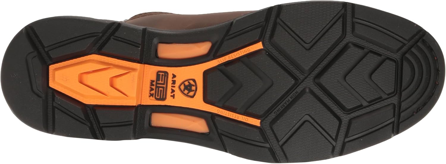 Мужские ботинки Ariat WorkHog XT с защитным носком из углеродного волокна, коричневый — фото 4