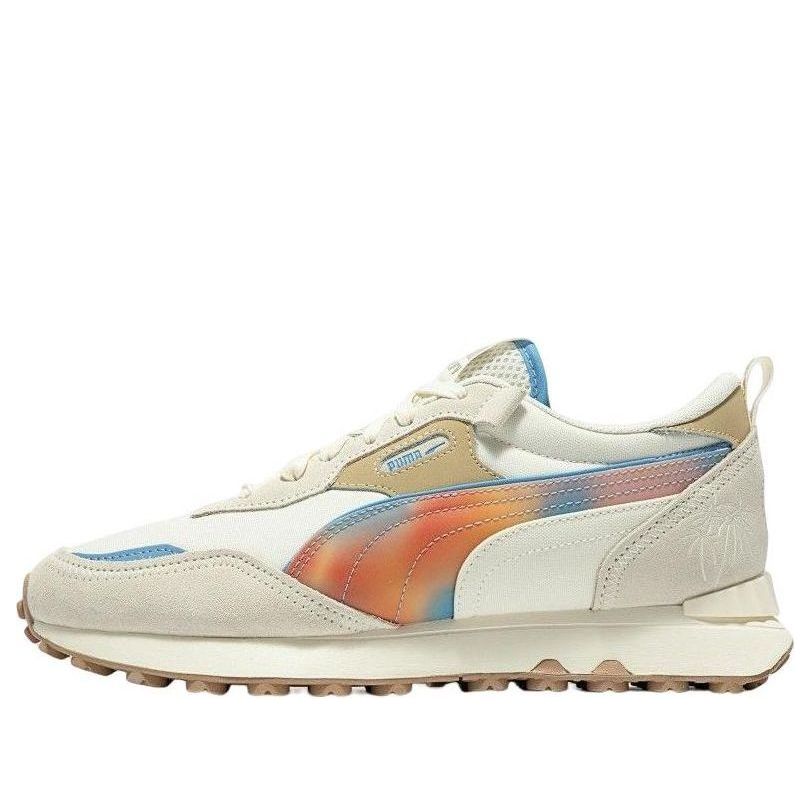 

Кроссовки PUMA Rider FV Gradient Flames 'Beige White Orange' 394973-01, бежевый