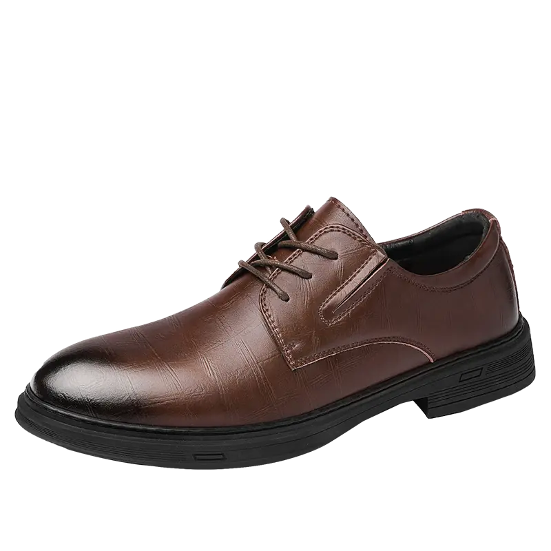 

Туфли мужские низкие King Jinmai, цвет Black 61177-KK