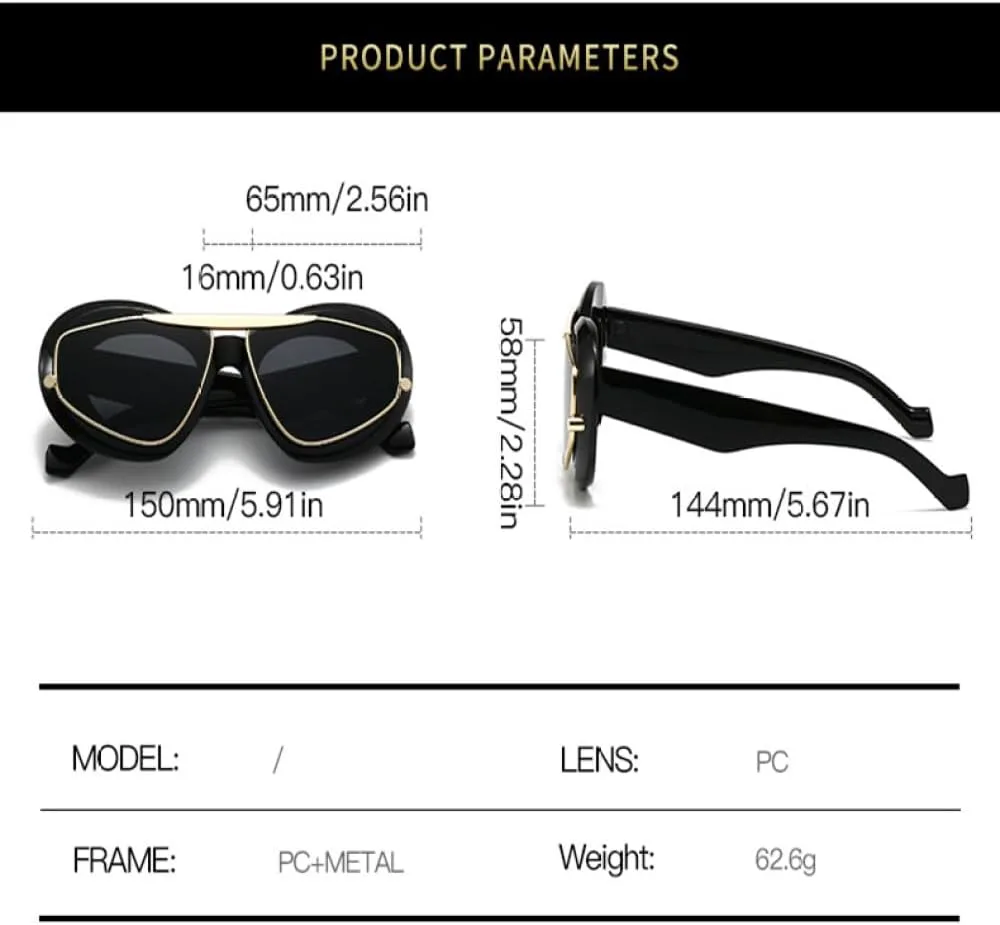 

Солнцезащитные очки в крупной оправе 2027 года, уличный стиль, очки «кошачий глаз», модные солнцезащитные очки для создания индивидуального образа MTZJH, Pink