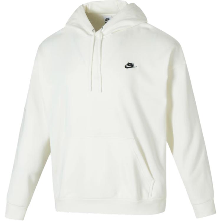 

Клубный флис мужской оверсайз худи из французского терри Nike, белый