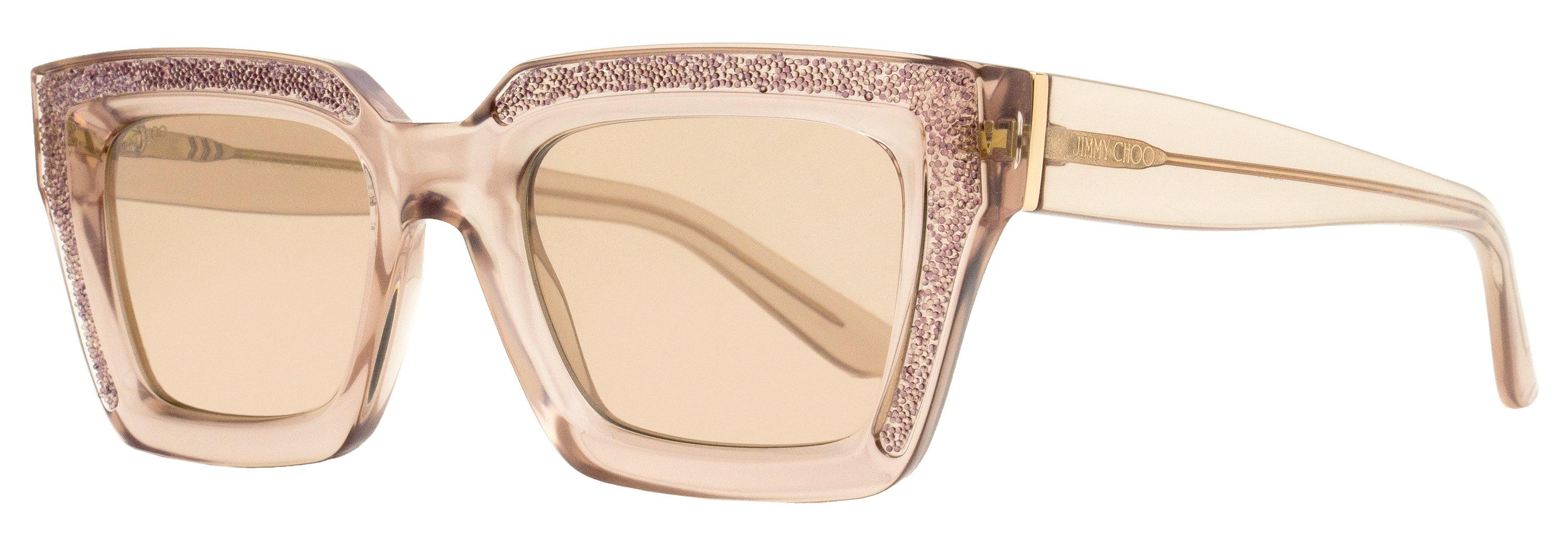 

Женские прямоугольные солнцезащитные очки Jimmy Choo Megs FWM2S Nude 51 мм