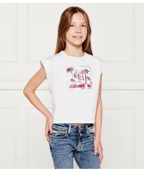 

Футболка Regular fit Guess, белый