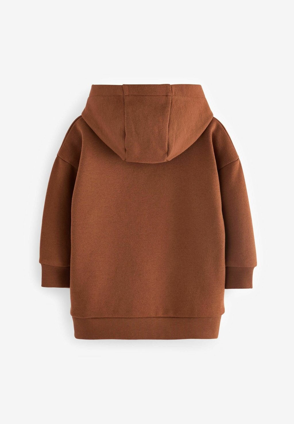 

Толстовка с капюшоном EMBROIDERED PLACEMENT-REGULAR FIT Next, коричневый