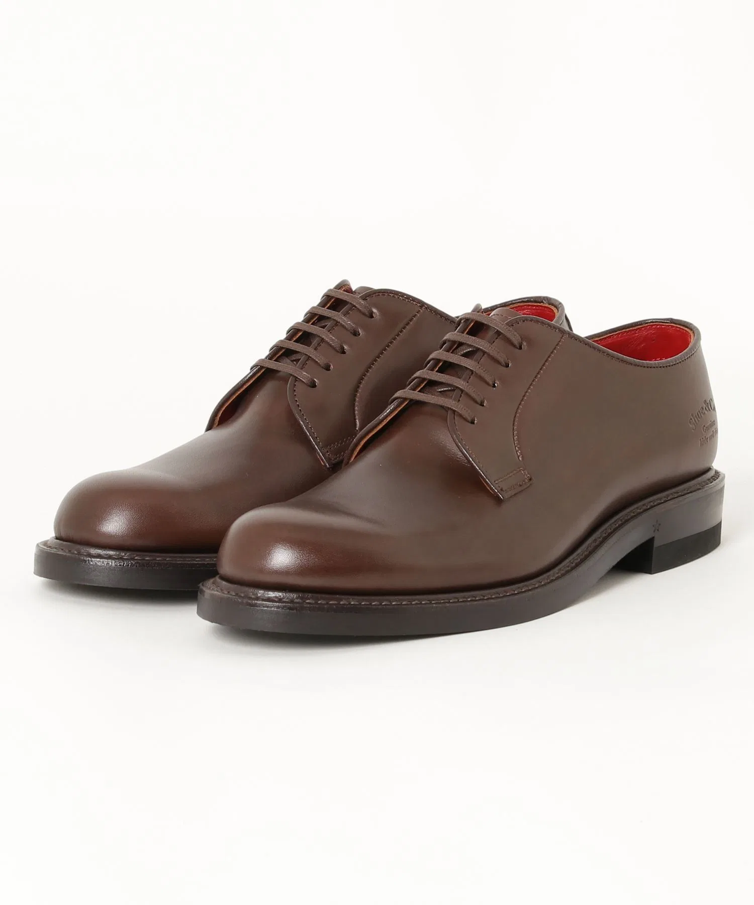 Мужские кожаные туфли REGAL Shoe & Co. 814S GORE-TEX коричневые