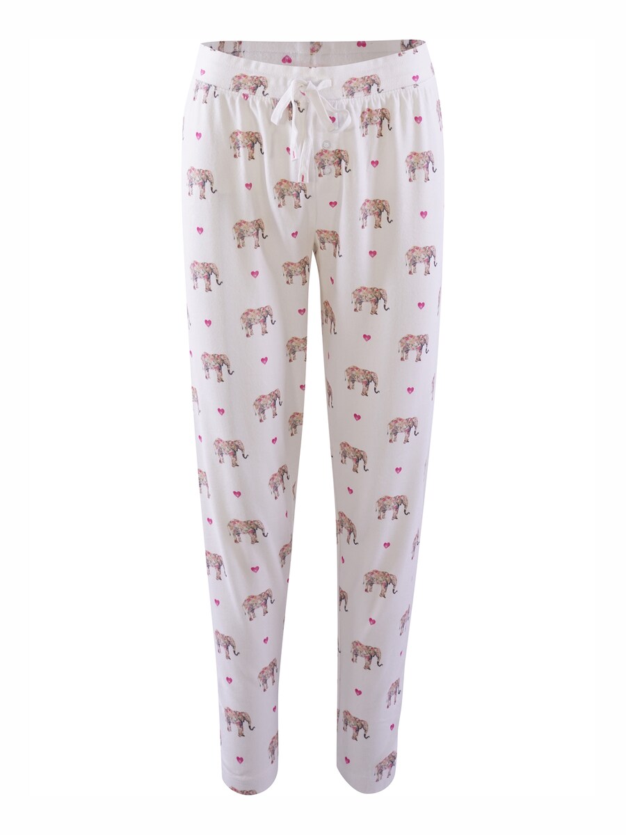 

Брюки PJ Salvage Pajama Pants Love You A Ton, белый