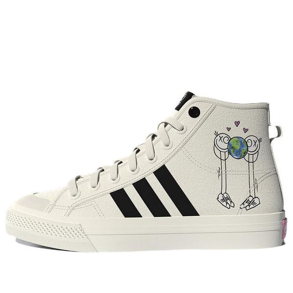 

Кроссовки andr saraiva x nizza hi rf Adidas, белый