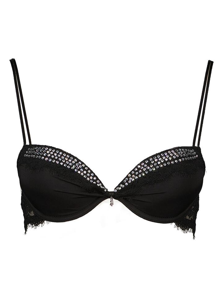 

Бюстгальтер пуш ап LASCANA, черный