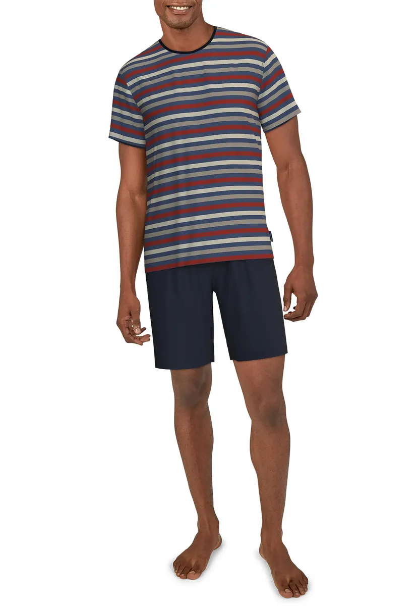 

Коротышки TOM TAILOR (2 шт.), с модным узором в полоску, цвет Rot-Mittel-Ringel