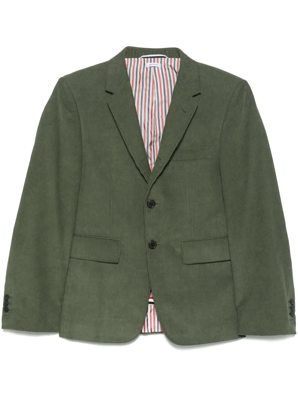 

Вельветовый пиджак THOM BROWNE, зеленый