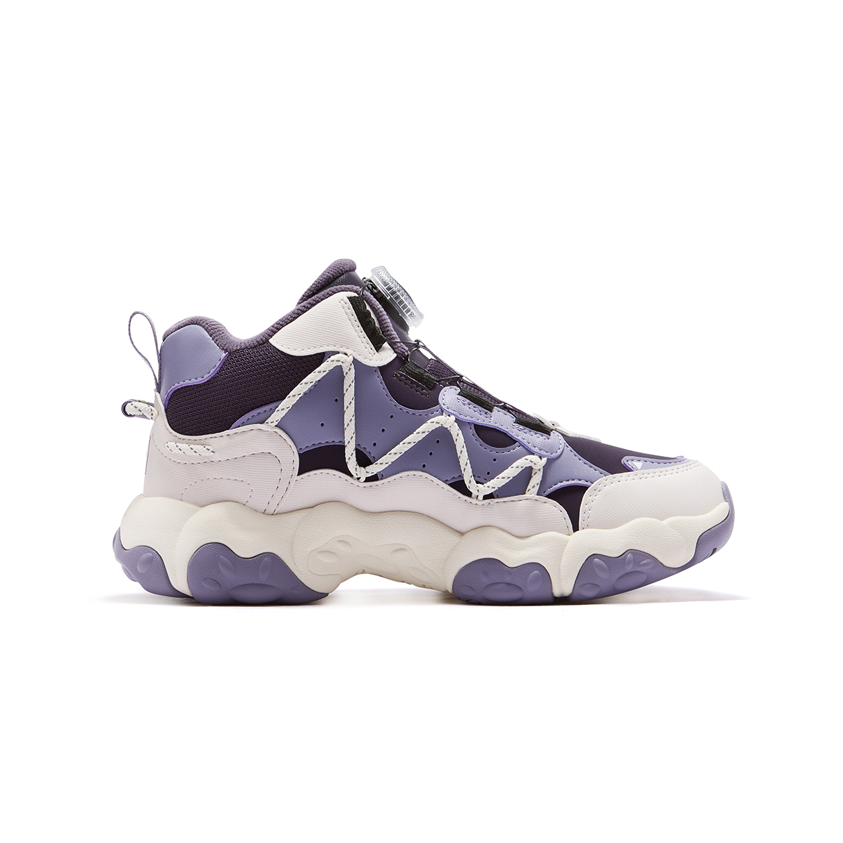 FILA KIDS SEASON FSW утепленные ботинки Dark Purple/Smoky Gray детские — фото 2