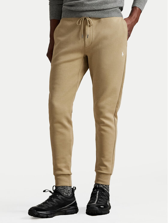 

Джоггеры regular fit 710881518082 Polo Ralph Lauren, бежевый