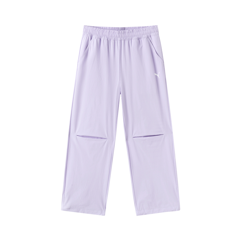 

PUMA Подростковые вязаные спортивные штаны Pink Purple