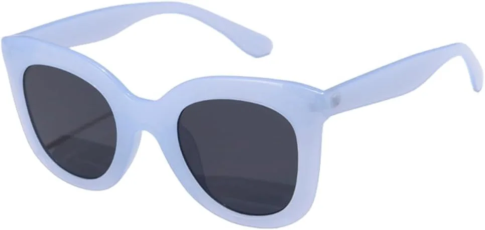 

Винтажные овальные солнцезащитные очки для мужчин, защита от ультрафиолета UV400, очки для вождения, классические коричнево-черные очки TYUVIVO, Blue Grey