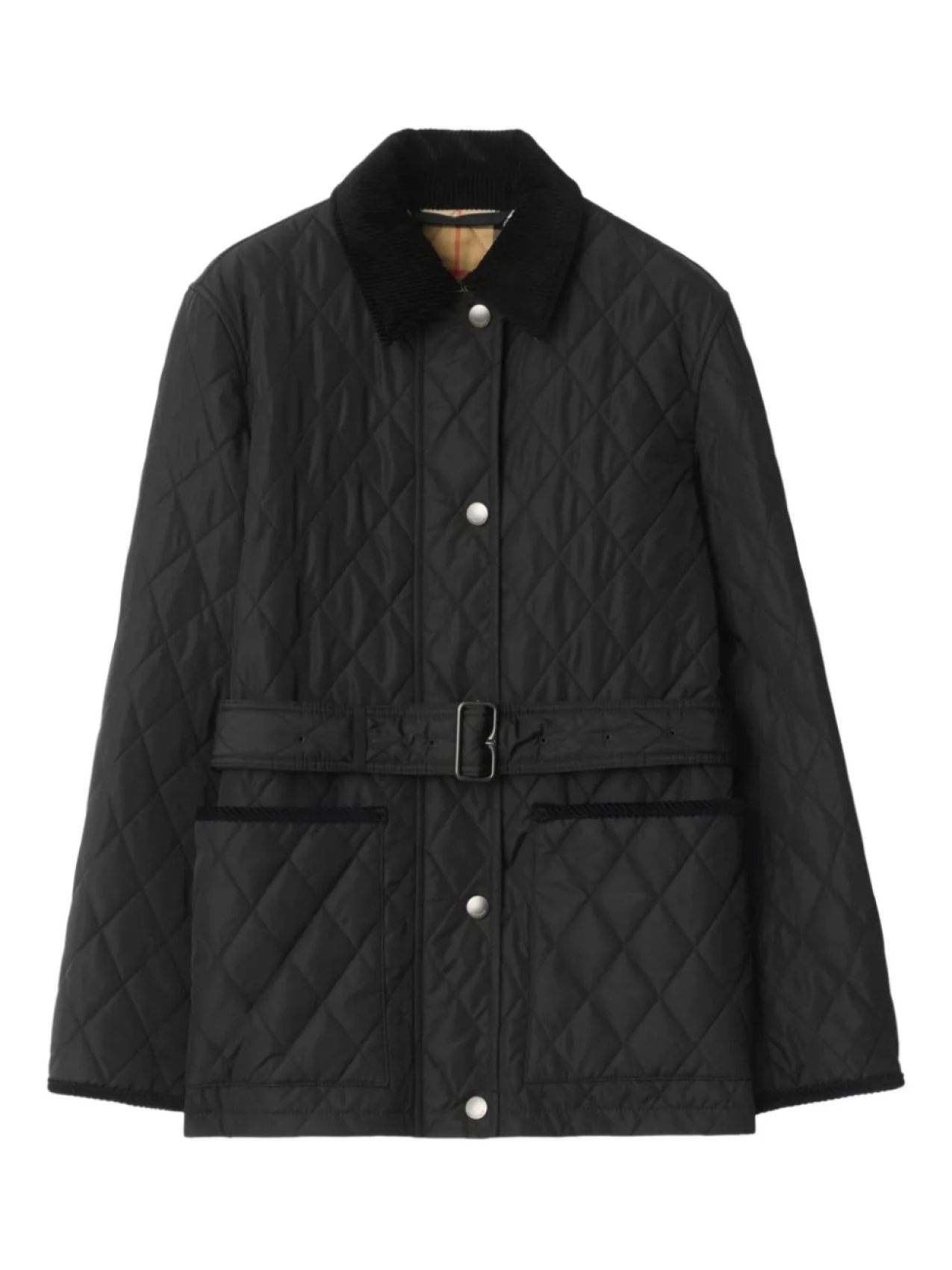 

Куртка из мателассе Burberry, черный