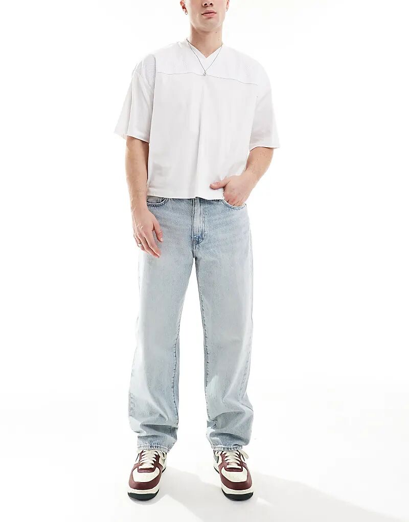 

Джинсы Levi's 568 свободного кроя, светло-синего цвета