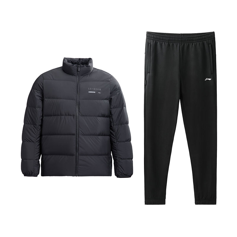

Li Ning Casual Sportswear Men's Li-Ning, черный top+черный pants