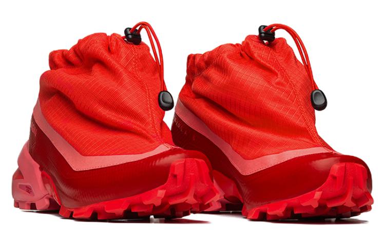 SALOMON MM6 Maison Margiela x Cross Low для амортизации противоскользящие и износостойкие низкие уличные кроссовки унисекс красные — фото 4