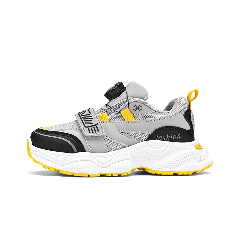 

Дышащая нескользящая повседневная обувь для детей YUZHAOLIN, серый