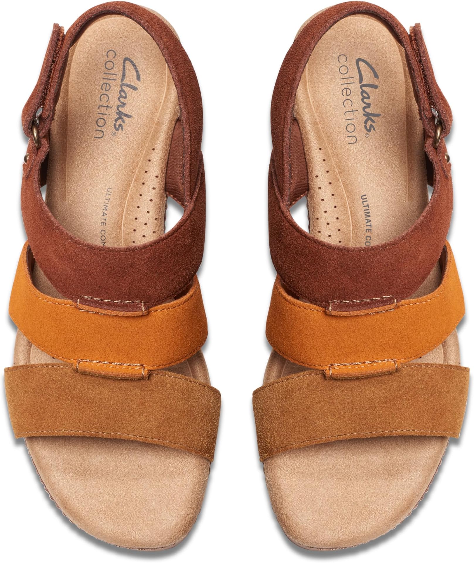 Сандалии Clarks Seannah Glow, цвет Tan Combi Suede — фото 2