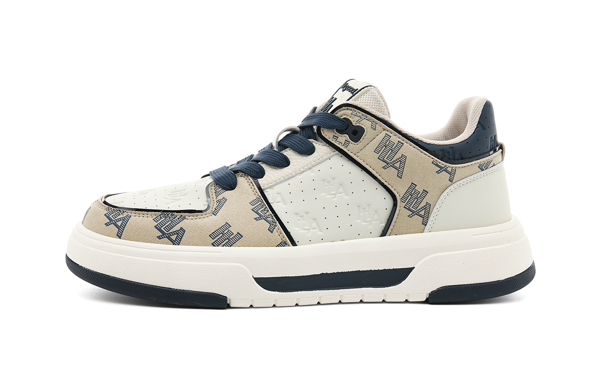 

Прочные дышащие скейтбордные кроссовки HLA мужские, бело-синие