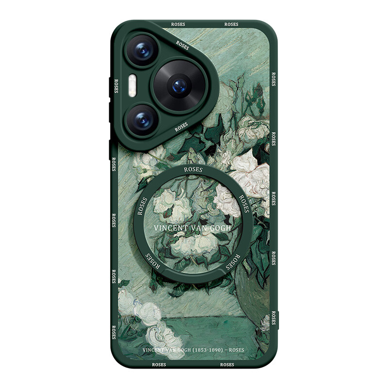 

Super Mouse Чехол для телефона, Dark night green oil painting roses