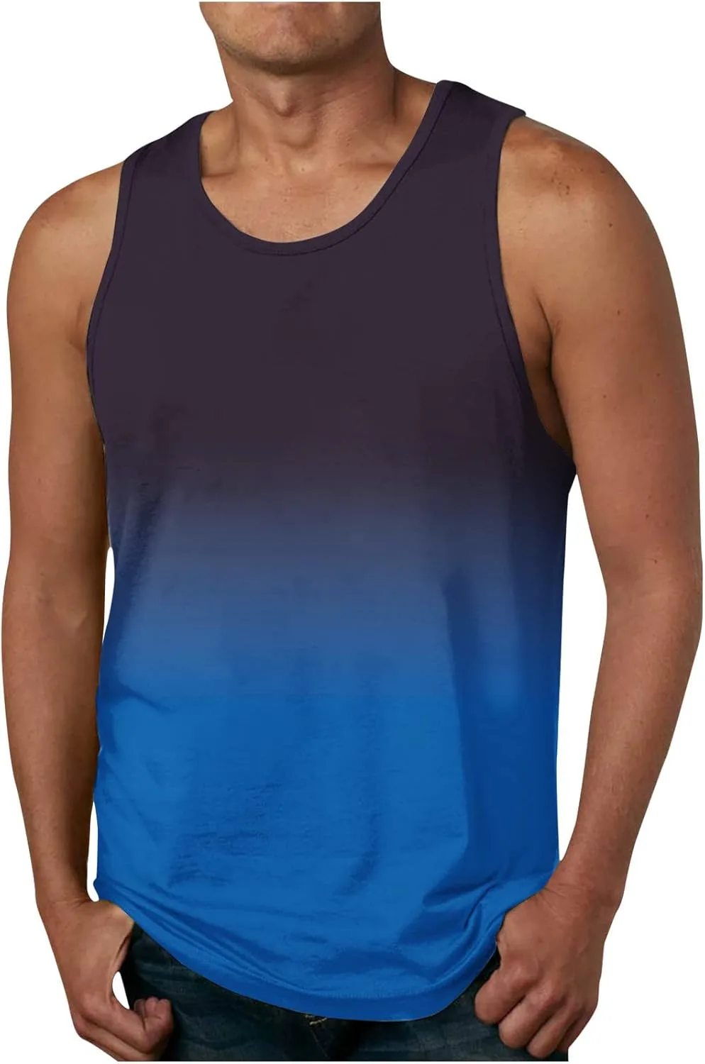 

Мужская градиентная майка Sleeveless Muscle Shirt для тренировок TXGMNA