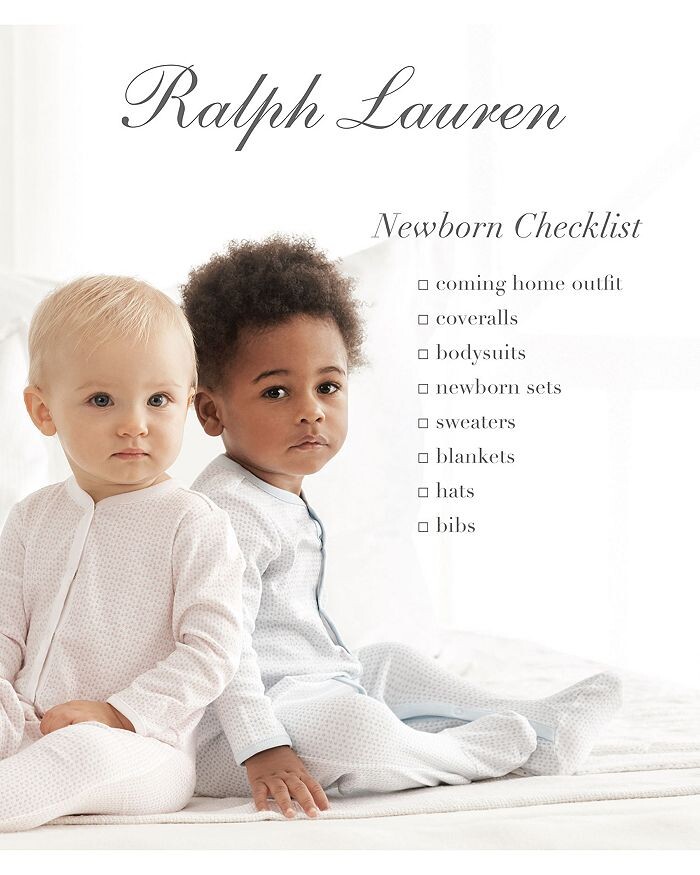 Комплект из худи и брюк из французской махровой ткани Ralph Lauren для девочек – для малышей, розовый — фото 3