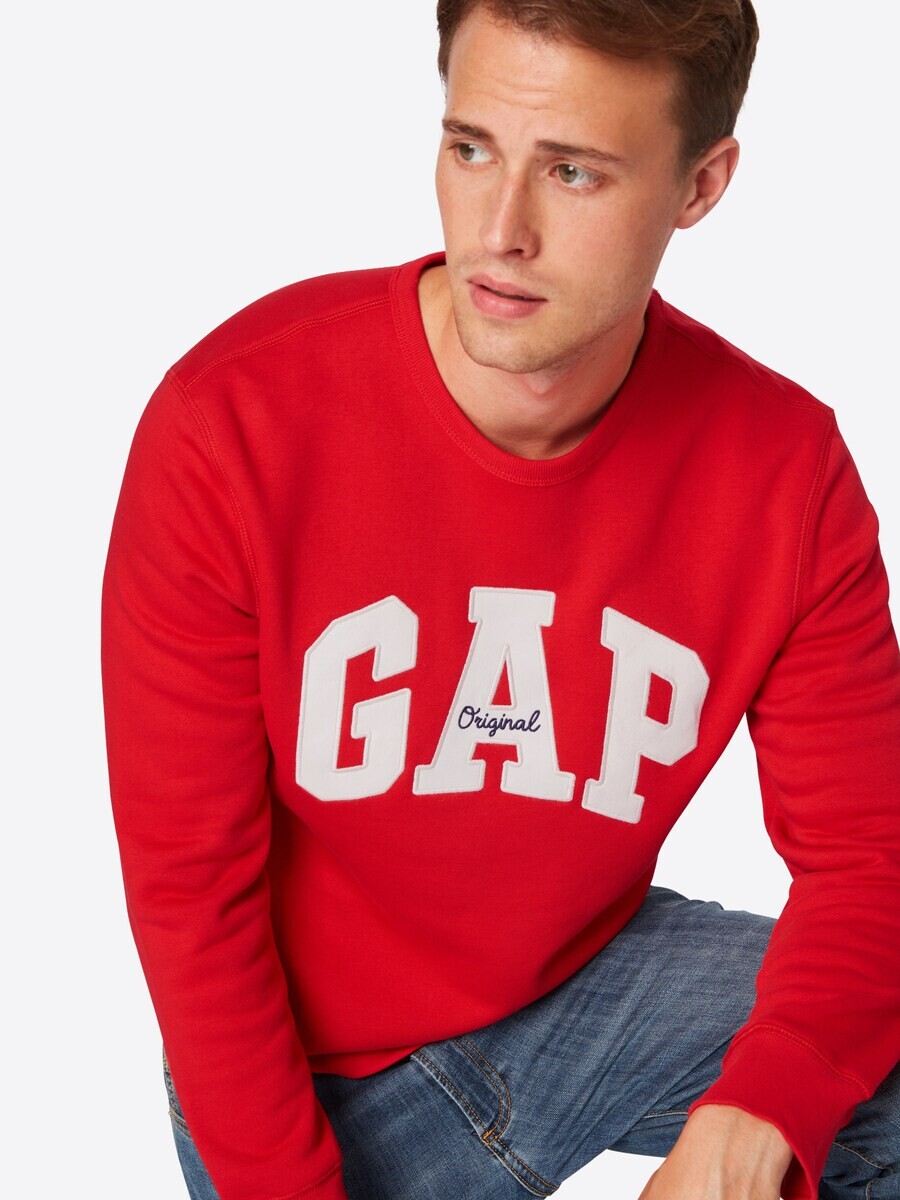 Толстовка Gap ORIGINAL ARCH, красный — фото 3