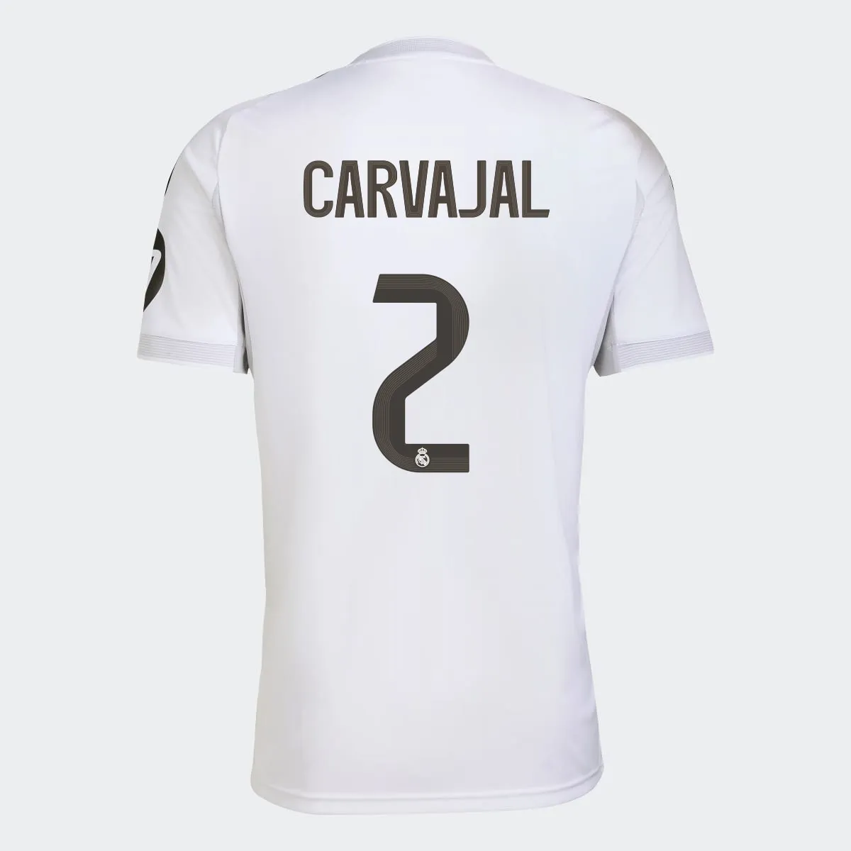 

Мужская футболка 1-й формы Реал Мадрид КФ 2025-2026 Карвахаль 2 adidas, белый