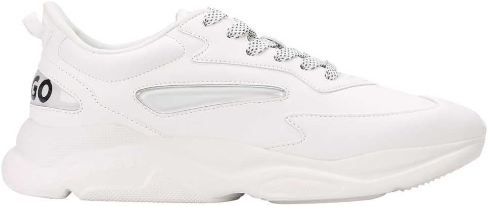 

HUGO Мужские кроссовки Leon_Runn_Blub, White