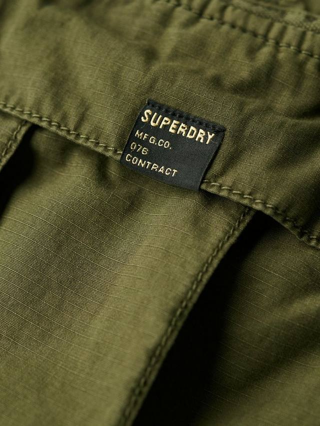 Брюки-карго с парашютом с низкой посадкой Superdry, цвет Olive Night Green — фото 3