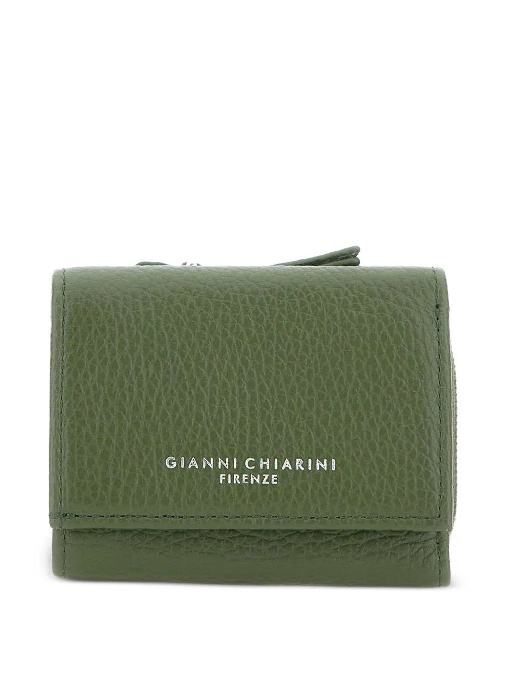 

Кошелек с круговой молнией GIANNI CHIARINI, зеленый
