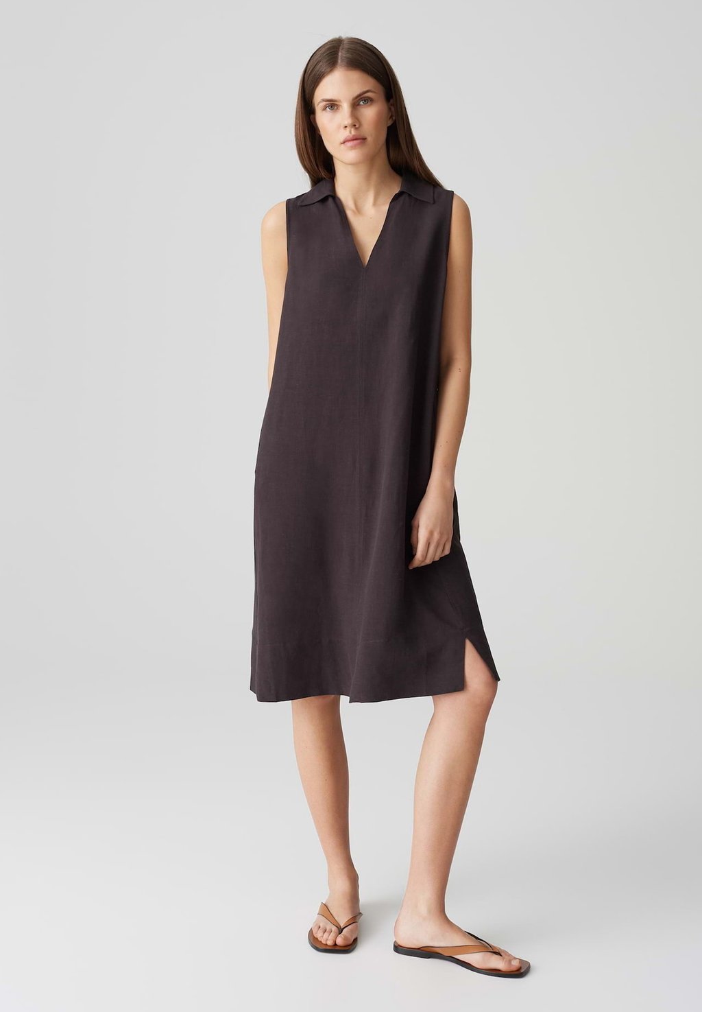 

Повседневное платье RELAXED FIT MIDI OPUS, коричневый