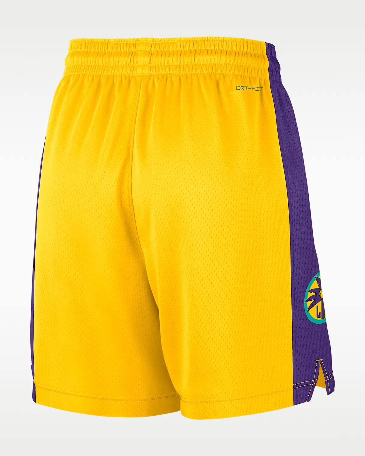 Nike Women's Dri-FIT Victory шорты до колена Los Angeles Sparks Court Origins, Amarillo/Field Purple/White — фото 2