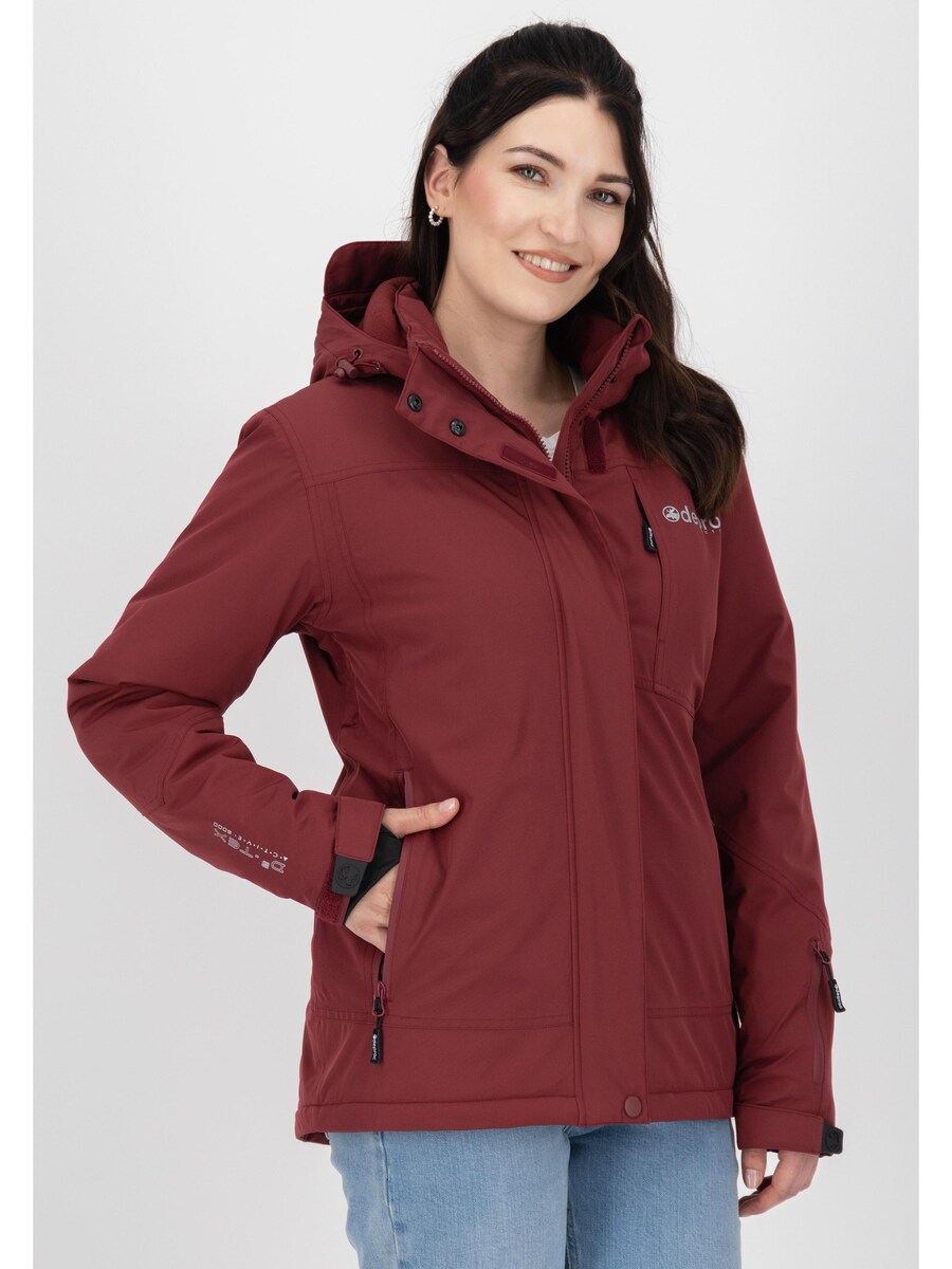 

Зимняя куртка deproc MONTREAL WMN, Wine Red