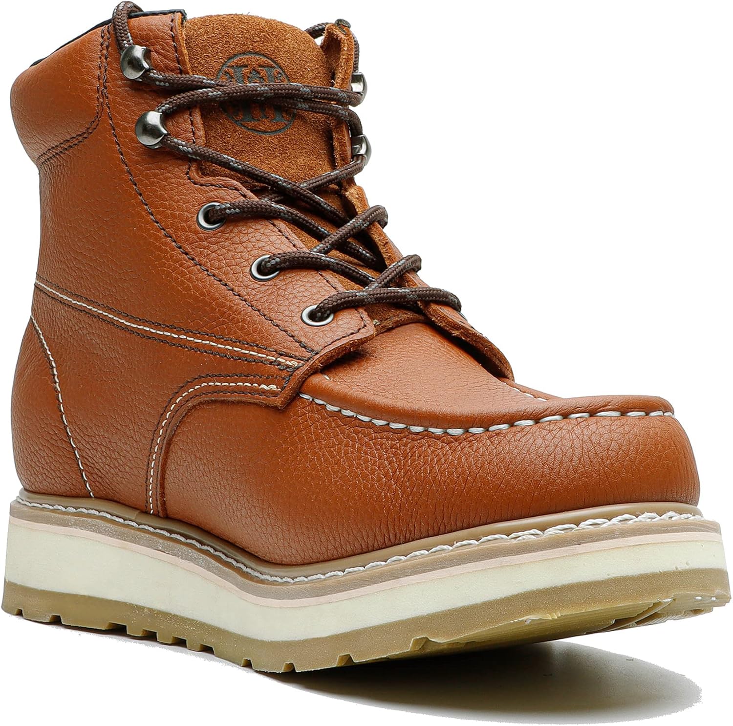 

Мужские ботинки Montwell, 6 с мягким/композитным носком, тяжелые ботинки для мужчин, устойчивые к скольжению и проколам, безопасная обувь EH, широкая колодка 2E, M302/Soft Toe